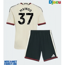 Manchester United Kobbie Mainoo #37 Rezervni Dres za djecu 2026-27 Kratak Rukav (+ Kratke hlače)